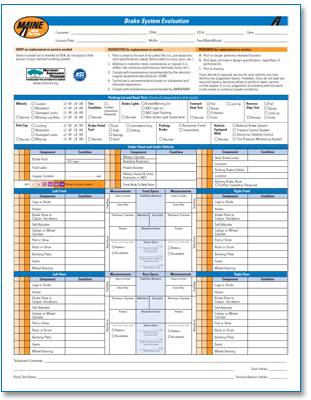 Smith System Driver Evaluation Form